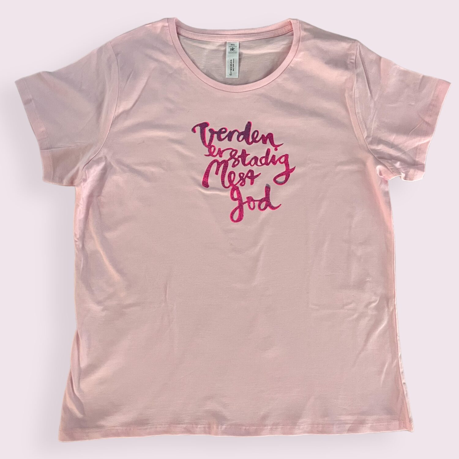 Verden er stadig mest god, tryk på t-shirt